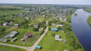 Старинное село Большелуг.Корткеросский район в Республике Коми.