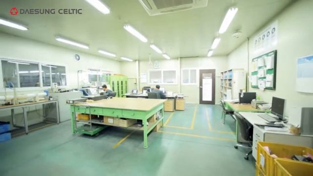 Производство газовых котлов DAESUNG Celtic смотреть онлайн