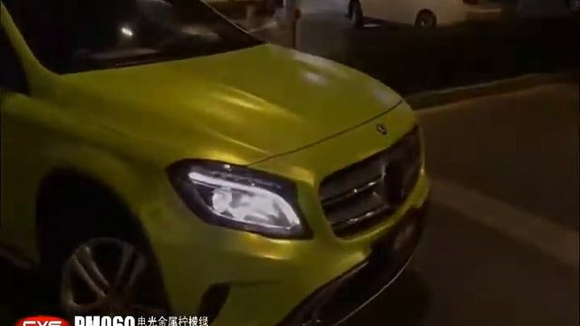 CYS Films PM060 Vinyl Car Wrap - PEARL METAL LIME GREEN смотреть онлайн