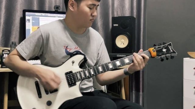 Nine Treasures - Tes River's Hymn guitar playthrough смотреть онлайн