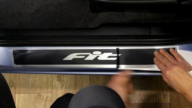 Наклейка на пороги для Honda Fit, Jazz (Хонда Фит, Джазз) смотреть онлайн