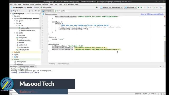 Flutter - 42 Firebase Google Sign in | Flutter Tutorial - Google SignIn With Firebase смотреть онлайн