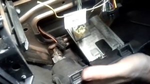 DAEWOO MATIZ  Замена  радиатора печки