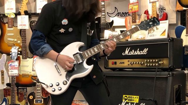 Epiphone Inspired By Gibson 1961 Les Paul SG Standard Aged Classic White #21071537374 Tone Check смотреть онлайн