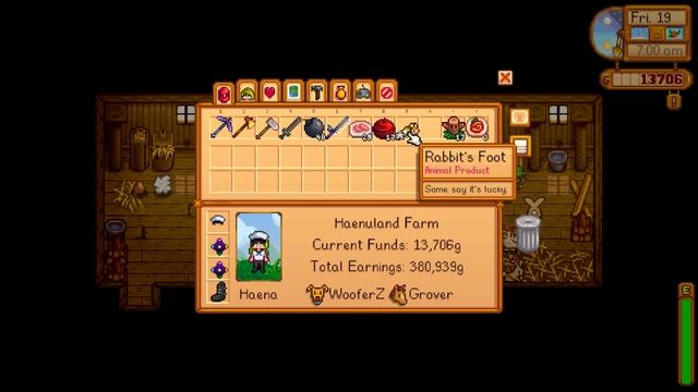 How to get Rabbit's Foot - Stardew Valley смотреть онлайн