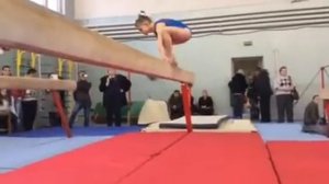 Спортивная гимнастика бревно