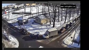 Веб камера у железнодорожного переезда в Пушкине