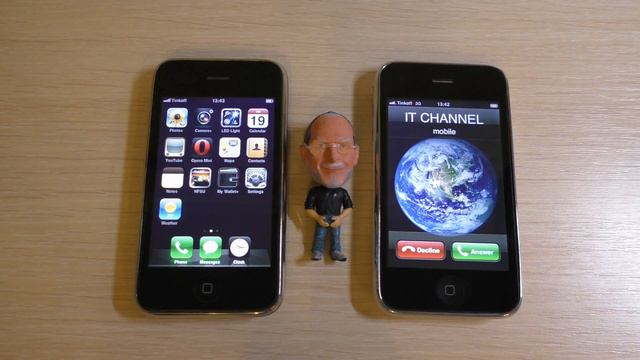 iPhone 3G Black & White Incoming Call смотреть онлайн