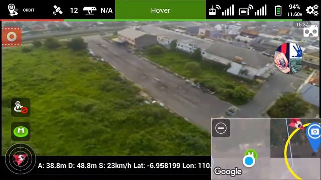 Litchi orbit Phantom2 v+ смотреть онлайн