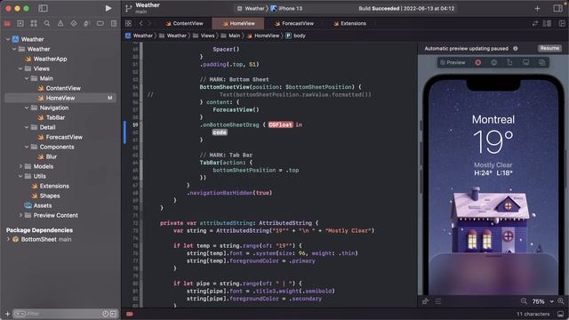 Animate an iOS app in SwiftUI - Full 3-hour course смотреть онлайн