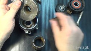 Нет зарядки?Натяжитель ремня  Opel 1.3CDTI .