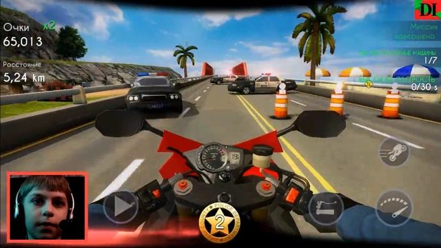 Highway Traffic Rider. Extreme sports. The chase with police. Training. смотреть онлайн