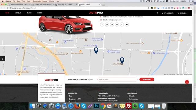 One Click Import - Car Dealer WordPress Theme смотреть онлайн