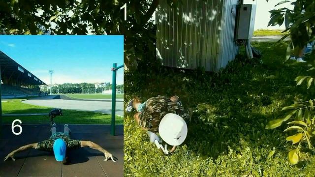 6 выходов силой на столбах, с колен (Личный рекорд), и 32 косых отжиманий от колец, крест смотреть онлайн