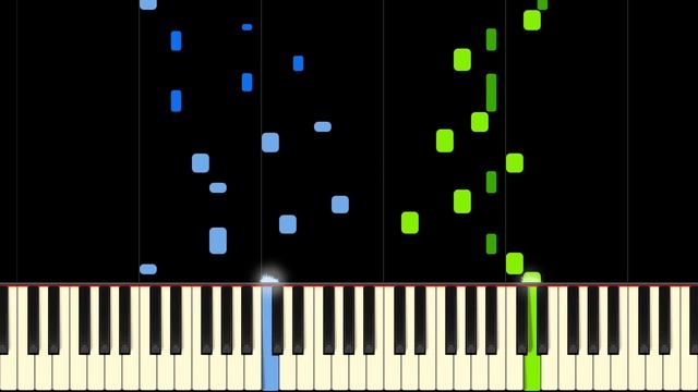 EIFFEL 65 - BLUE (DA BA DEE) - Piano Tutorial смотреть онлайн