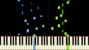 EIFFEL 65 - BLUE (DA BA DEE) - Piano Tutorial