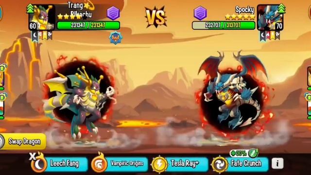 Nâng Dual Perception Dragon 4⭐ Lv60 và Sức mạnh thực chiến trong arena master смотреть онлайн