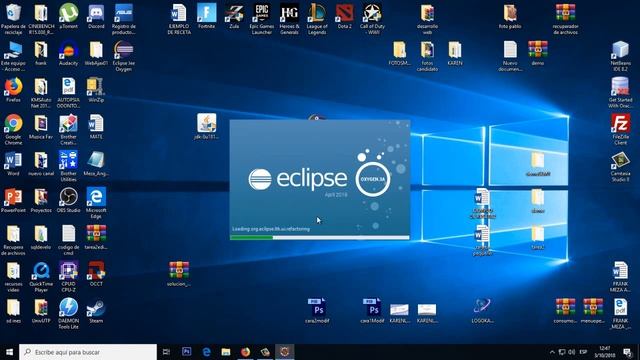 Como Descargar e Instalar Eclipse Oxygen + Tomcat 8.5 смотреть онлайн