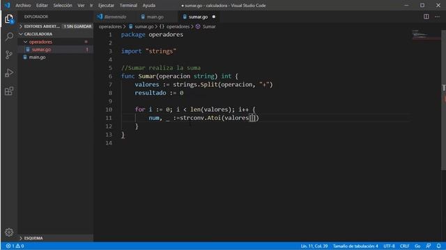 Crear Calculadora en Go - Parte #02 смотреть онлайн