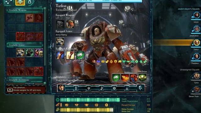 Dawn of War 2 : Chaos Rising Full meele Squad Setup смотреть онлайн