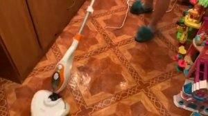 Идеально чистые зеркала!обзор паровой швабры Kitfort kt-1004