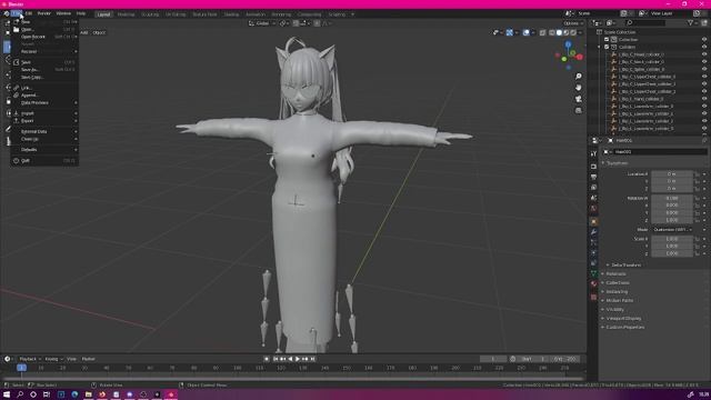 How to: VRoid 1.0 to Blender to VRM in 2022 смотреть онлайн