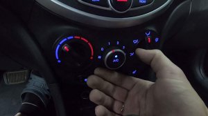 Выкл АВТОВКЛЮЧЕНИЯ кондея hyundai SOLARIS