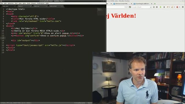 Kom igång med JavaScript och skriv din första kod #7 смотреть онлайн