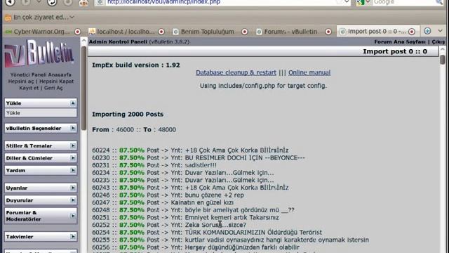 vbulletin impex işlemi смотреть онлайн