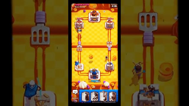 JUEGO a CLASH ROYALE. NOMAS gane 1 partida смотреть онлайн