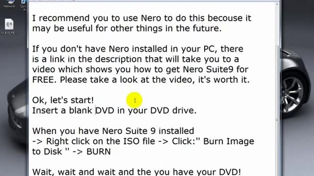 HowTo burn an ISO file to a DVD using Nero смотреть онлайн