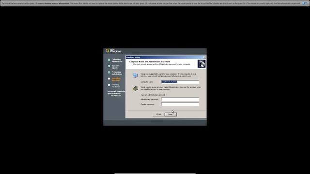 Windows Server 2003 - Installation in Virtualbox смотреть онлайн