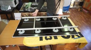 Как снять матрицу телевизора без рисков How to carefully disassemble TV LCD panel