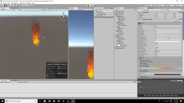Unity VFX Tutorials - 08 - Basics (Fire) смотреть онлайн