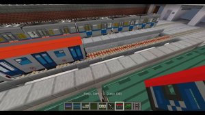 ПОЕЗД ГИБРИД// НОВЫЕ ПОЕЗДА МЕТРО В МАЙНКРАФТ