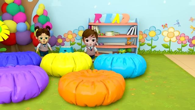 Бинго Песня | Мои первые уроки - Детские песни | Banana Cartoon Preschool