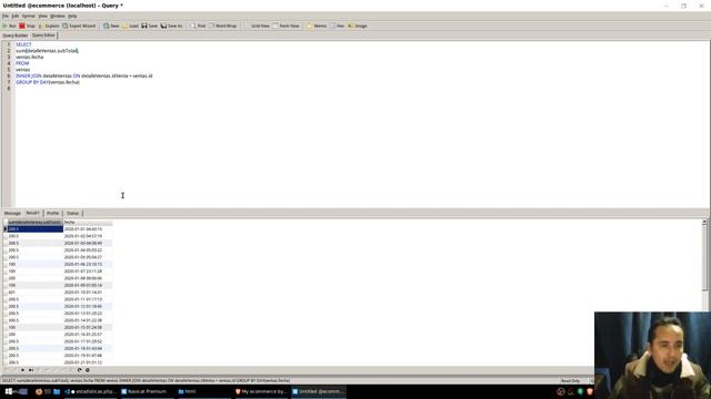 Ecommerce con PHP? y MySql? [35.-Reporte de ventas? 2da parte] смотреть онлайн