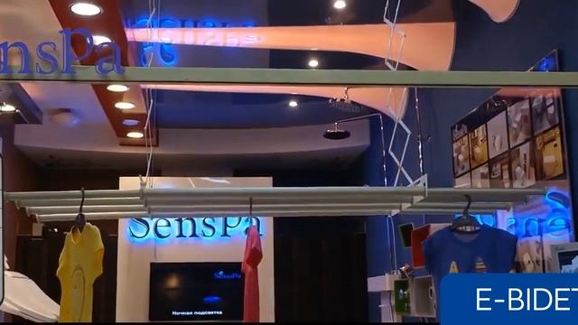 SensPa Marmi – умная электронная сушилка потолочного типа для белья с пультом смотреть онлайн