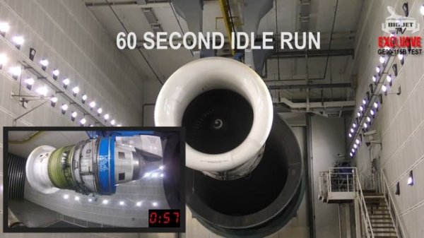 FRIDAY POWER-UP! ⬆️ MAX VOLUME! ? Max-Thrust test with a GE90-115B