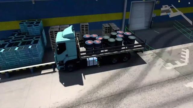 Редактор карт Euro Truck Simulator 2 Переносим Google карту в масштабе 1:1 смотреть онлайн