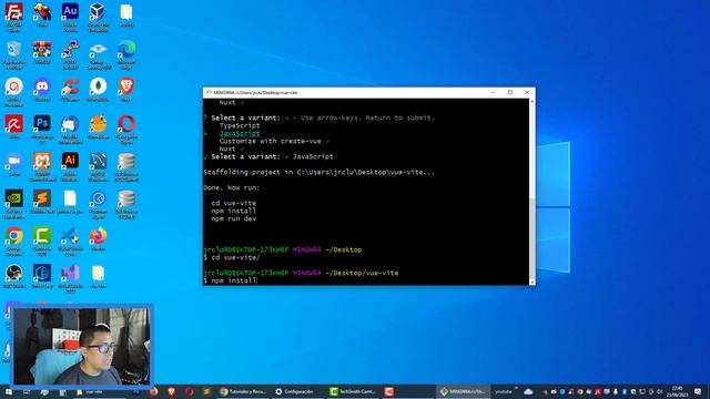 COMO CREAR UN PROYECTO VUE 3 CON VITE JS смотреть онлайн