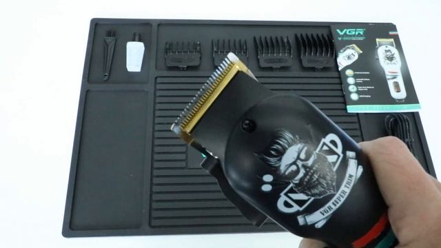VGR V-699 Hair Cut Machine Men Barber Rechargeable Cordless Professional Electric Hair Clipper смотреть онлайн