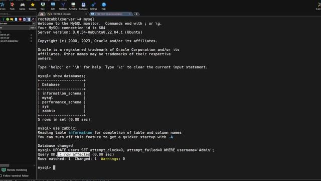 Curso de Zabbix 08 - Usuario bloqueado y cambio de contraseña del usuario web de Zabbix en Mysql смотреть онлайн