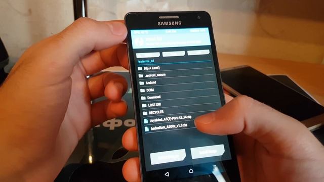Как установить прошивку от Galaxy S8/Note 7/A5 2017 на Galaxy A5 2015 смотреть онлайн