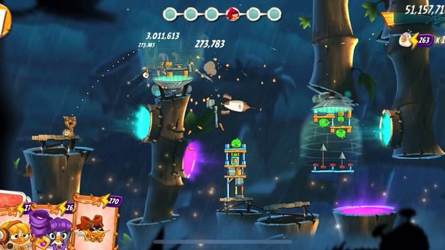 Angry Birds 2 AB2 4-5-6 Daily Challenge DC - 02/19/24 - Level 2433 Final Stage - Reds Rumble