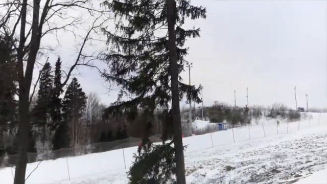 Сорочаны. Катание на тюбингах ♡ Nika Life смотреть онлайн