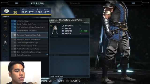 Injustice 2 - Raiden Level 20 Gear Showcase! смотреть онлайн