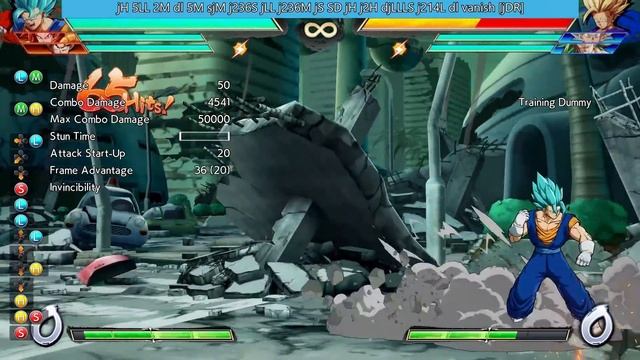 [OUTDATED] DBFZ 1.29 Vegito BnB / Advanced Combos | DRAGON BALL FighterZ смотреть онлайн