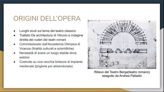 Teatro Olimpico di Andrea Palladio storia смотреть онлайн