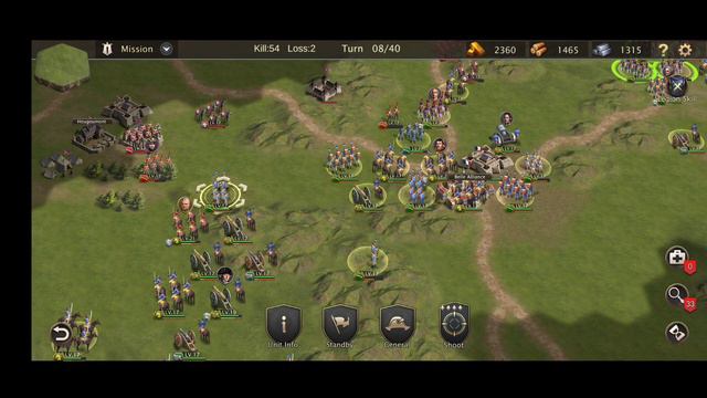 4-12 Battle Of Waterloo ( Chapter 4 Napoleon ) Part (1) Grand War 2: Strategy Games смотреть онлайн